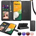 thumbnail image 1 of for Samsung Galaxy A13 5G Wallet Case, Premium PU Leather Wallet Flip Protective Phone Case Cover with Card Slots and Stand for Samsung Galaxy A13 5G (Rose Gold), 1 of 8