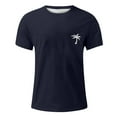 thumbnail image 4 of Mens Summer T-Shirts Casual Crewneck Short Sleeve Tees Oversized Vintage Palm Tree Graphic Beach Vacation Workout Tops, SizesXXS-6XL, 4 of 4