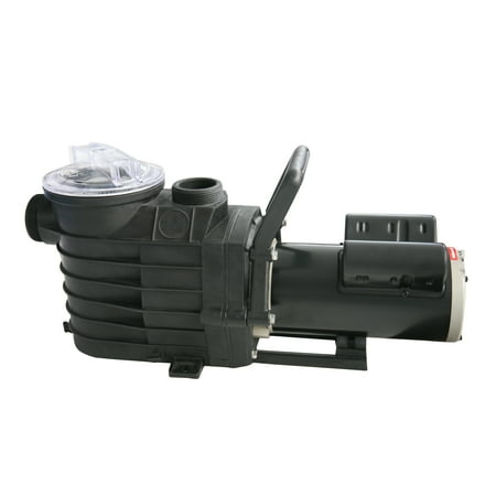 Medium Head Pool Pump FlowXtreme 48S 1HP Single Speed In Ground Pool Pump with Copper Windings up to 6,340 Gallons/Hour, 72-ft Max Head ()