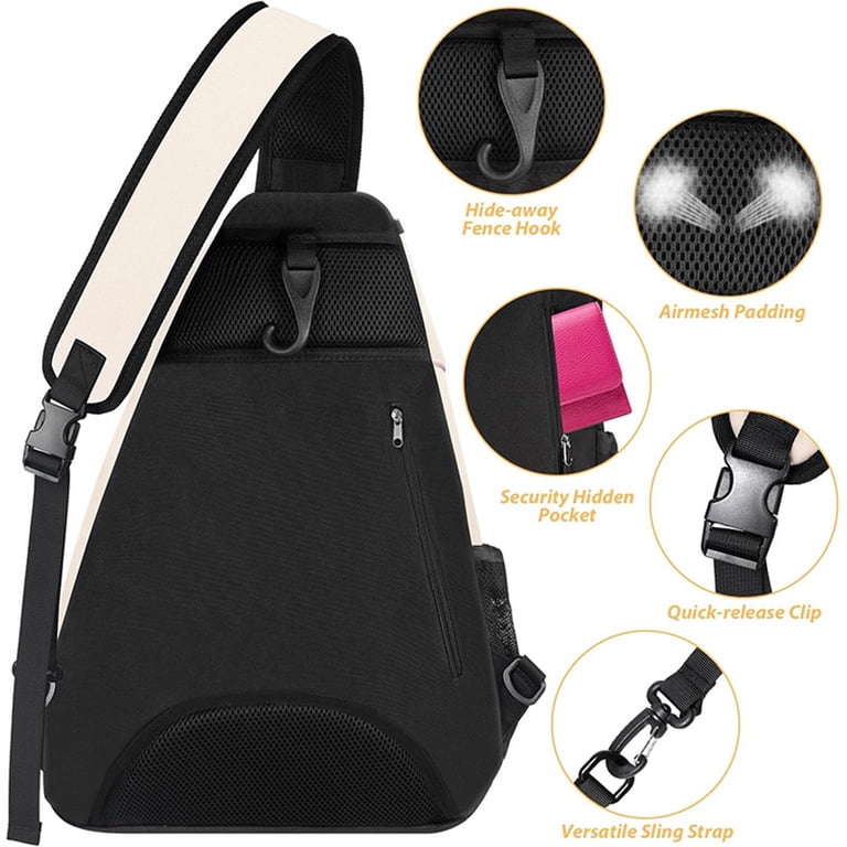 Pickleball Bag, Pickle ball Backpack, Lightweight Sling Bag  display picture 2
