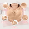 thumbnail image 5 of Levmjia Women Wireless Bras Comfortable Seamless Underwire Free Everyday T Shirt Bra with Removable Pads for Sleep Lounge and Workout, 5 of 9