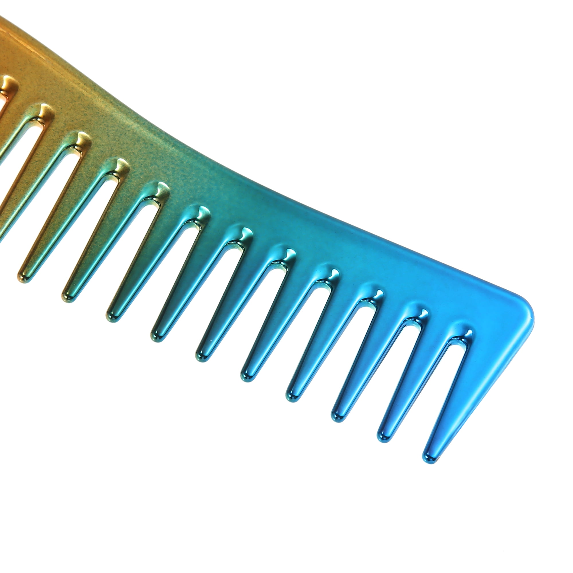 Unique Bargains Wide Tooth Hair Comb All Purpose Detangling Styling Comb Plastic Multicolor