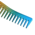 thumbnail image 5 of Unique Bargains Wide Tooth Hair Comb All Purpose Detangling Styling Comb Plastic Multicolor, 5 of 6