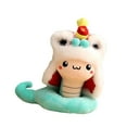 thumbnail image 4 of Peluche de serpiente de peluche para niños, juguete de peluche para el festival de primavera, el chino 30cm verde, 4 of 9