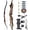 62"-30 lb-MQ, variant on Clianle 62" Recurve Bow Set for Beginners, Teenagers, and Adults, Wooden Takedown Recurve Bow Package for Outdoor Hunting, Shooting Practice, or Competitive Shooting,40 Lbs