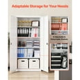 thumbnail image 4 of KFFKFF 5-Tier Metal Storage Cabinet, Lockable Garage Cabinet with 4 Adjustable Shelves 31.5 x 15.7 x 68.9 in, 4 of 9