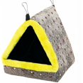 thumbnail image 2 of Bird Parrot Standing Perch, Cartoon Appearance Plush Tent Bed for Playful Pets, 2 of 5