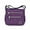 Purple, variant on PULLIMORE Womens Nylon Crossbody Shoulder Bag Waterproof Casual Messenger Bags Fashion Purse Handbag (Blue)
