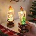 thumbnail image 4 of Advancent Globo navideño, árbol de Navidad con muñeco de nieve LED sin parpadeo, esquema de color elegante y sencillo, resistente al agua y Kits de decoración para fiestas estilo árbol de navidad, 4 of 6