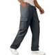 thumbnail image 3 of Ceisia Men's Slim Straight Formal Gift Wrap-front Dress Pants Structured Wrinkle-resistant Multi-Color, 3 of 5