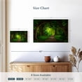 thumbnail image 4 of Elephant Stock Fairyland Forest Wall Art - Horizontal Canvas Wall Art - Living Room Wall Decor - Nature Canvas - Black And Brown Decor - 12" x 8", 4 of 8
