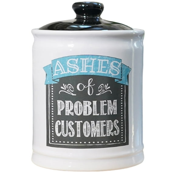 Cottage Creek Ashes of Problem Clients Multicolored Ceramic Piggy Bank