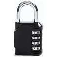 thumbnail image 1 of [2 Piezas] Candado de Combinación de 4 Dígitos, Cerradura de Combinación Impermeable, Cierre de Combinación Impermeable de Metal y Acero Chapado (Negro) Sincero Electrónica, 1 of 5