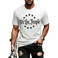 thumbnail image 4 of Men’s We the People 13 Star Patriotic T-Shirt, Vintage American Flag Inspired Graphic Tee, 4 of 4