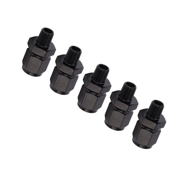 Pipe Fitting Adapter, 6AN Aluminum Female To 1/4 NPT Male Adapter For Liquid Oil