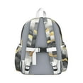 thumbnail image 3 of Black and Gold Marble Backpack for School,Cute School Bag,Schoolbag with Adjustable Shoulder Straps & Padded Back,13.4"x11"x4.7", 3 of 6