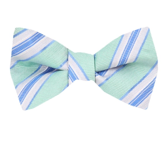 Men's Green Silk Self Tie Bowtie Tie Yourself Bow Ties