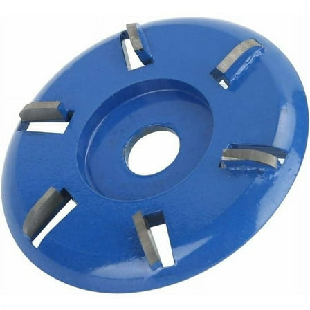 Wood Cutting Disc, Stump Remover Angle Grinder Wood Carving Disc 6 Teeth Chainsaw Milling Cutter Woodworking Blade Tools