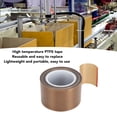thumbnail image 3 of 32.8ft Teflon Fabric Tape, High Temperature PTFE Tape Insulation PTFE Coated Fiberglass Adhesive Tape for Vacuum Sealer Machine Food Packaging, 3 of 7