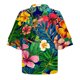 thumbnail image 2 of TaTaai Fashion Loose Fit Women Top Soft Smooth Short Sleeve V Neck Double Layer Ruffle Sleeve Design Non See Through Stretch Casual Daily Office Wear Gift, 2 of 7
