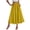 Orange, variant on Qiopertar Women's Striped High Waist A-Line Ankle Skirt Spring Summer Casual Beach Vacation Flowy Elastic Waist Skirt, Navy M