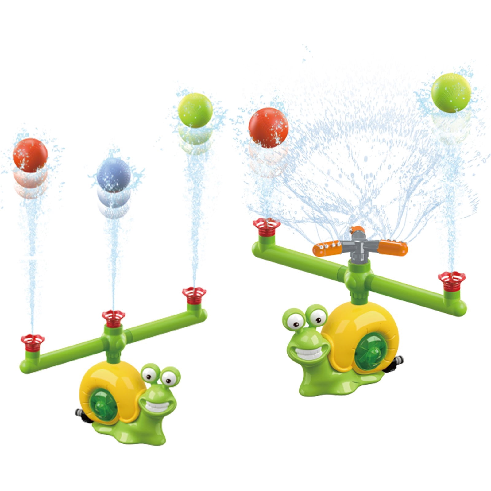 Outdoor Water Play Toys for Kids Baseball Sprinkler Set for Summer Garden Play and Pool Games Ideal Backyard Activity for Children 3 and Up