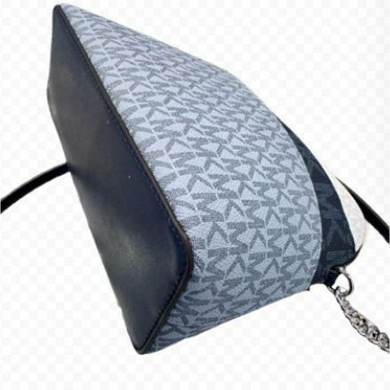 Michael Kors Women's Jet Set Travel Medium Signature Logo Dome Crossbody Bag  (Admiral) 35S5STVC6B-414 - Walmart.com