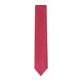 thumbnail image 2 of Perry Ellis Men's Burr Classic Geo Grid Tie Wine Size Regular, 2 of 2