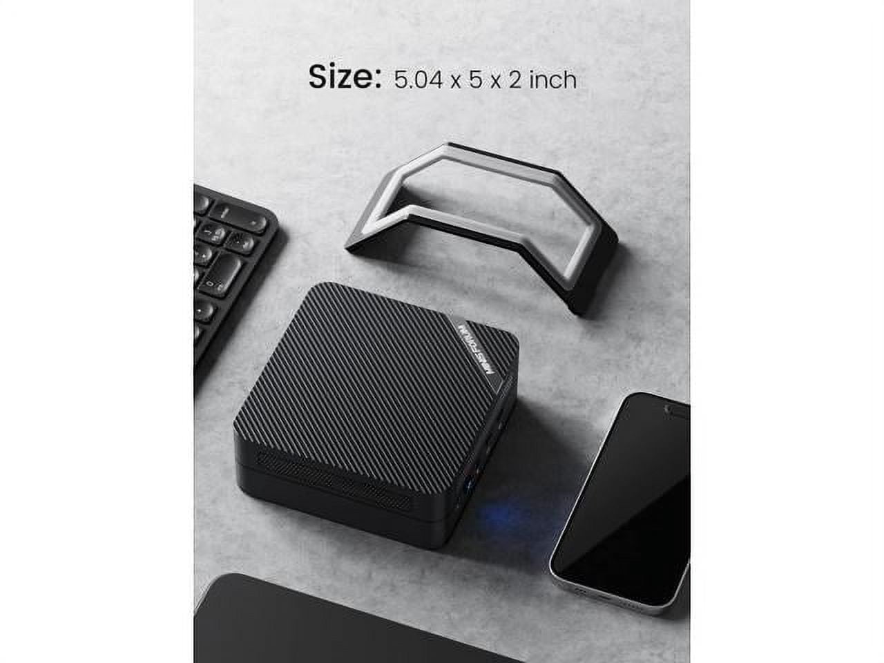 MINISFORUM DeskMini UM560 XT Mini PC, AMD Ryzen 5 5600H Processor