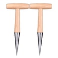 thumbnail image 1 of 2pcs Garden Planting Tools Wooden Hand Dibbers Soil Digger Hole Punchers, 1 of 6