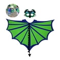 thumbnail image 3 of Disfraz De Dinosaurio Easy Wear Kids Festival Dragon Cosplay Cómodas Alas Para Niños Y Decoración De Máscara Para Niños De 3 A 9 Años Speravity HA016168-00, 3 of 6