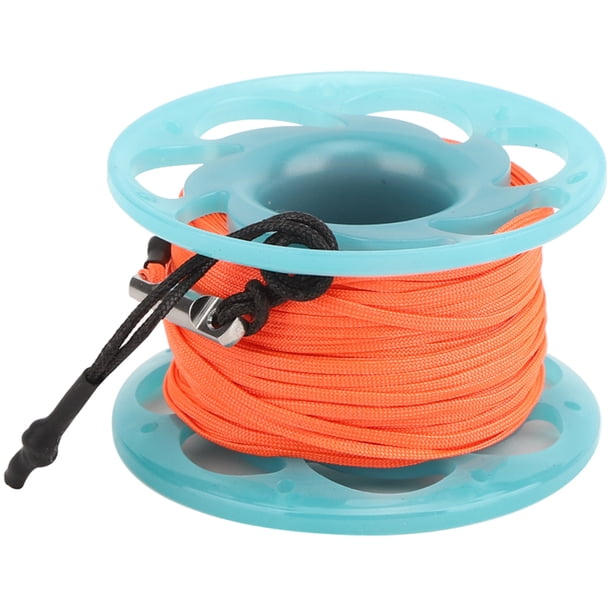 Bobine de Fil de Guidage de 15 M 77 G, Bobine de Ligne en Plastique en Plastique, pour la Plongée sous-Marine Photographie Plongée en Apnée (#1