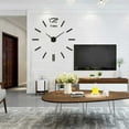 thumbnail image 2 of Cateissary Reloj de pared, espejo acrílico, pegatinas de autoensamblaje, decoración del hogar, moderno, silencioso, grande, sin marco, para oficina Decoración del hogar Cateissary HA082529-00, 2 of 6