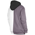 thumbnail image 3 of Men's New Era  Silver/White Las Vegas Raiders Third Down Split Raglan Pullover Hoodie, 3 of 3