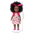 thumbnail image 4 of Xqxayjr under $5 2Pcs BlackBabyDoll, BlackBabyDoll 35CM, Large Vinyl RebornBabyToywith Curly Hair, African American Doll forKidsCollectors, LifelikeBabyDoll, 4 of 9