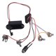 thumbnail image 4 of Wosthever 1 Juego de ecualizador de 2 bandas, circuito de preamplificador EQ, línea de amplificación portátil, cinco potenciómetros Accesorios para instrumentos musicales, 4 of 6