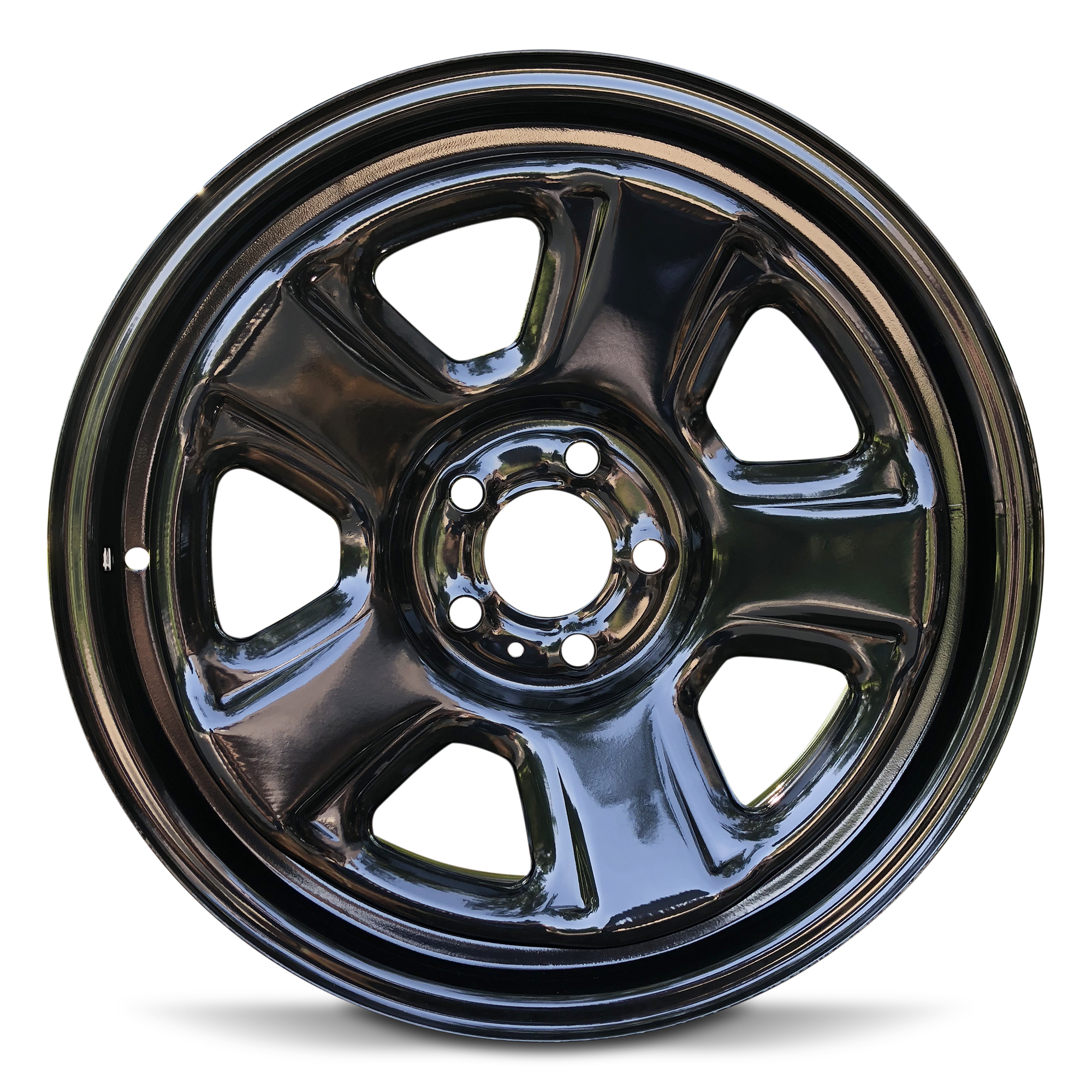 Road Ready Wheels 17" Black Steel Rim For 2010-2011 Chevrolet Impala – OEM Replacement