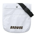thumbnail image 6 of Women's WEAR by Erin Andrews  White Cleveland Browns Packaway Full-Zip Puffer Jacket, 6 of 6