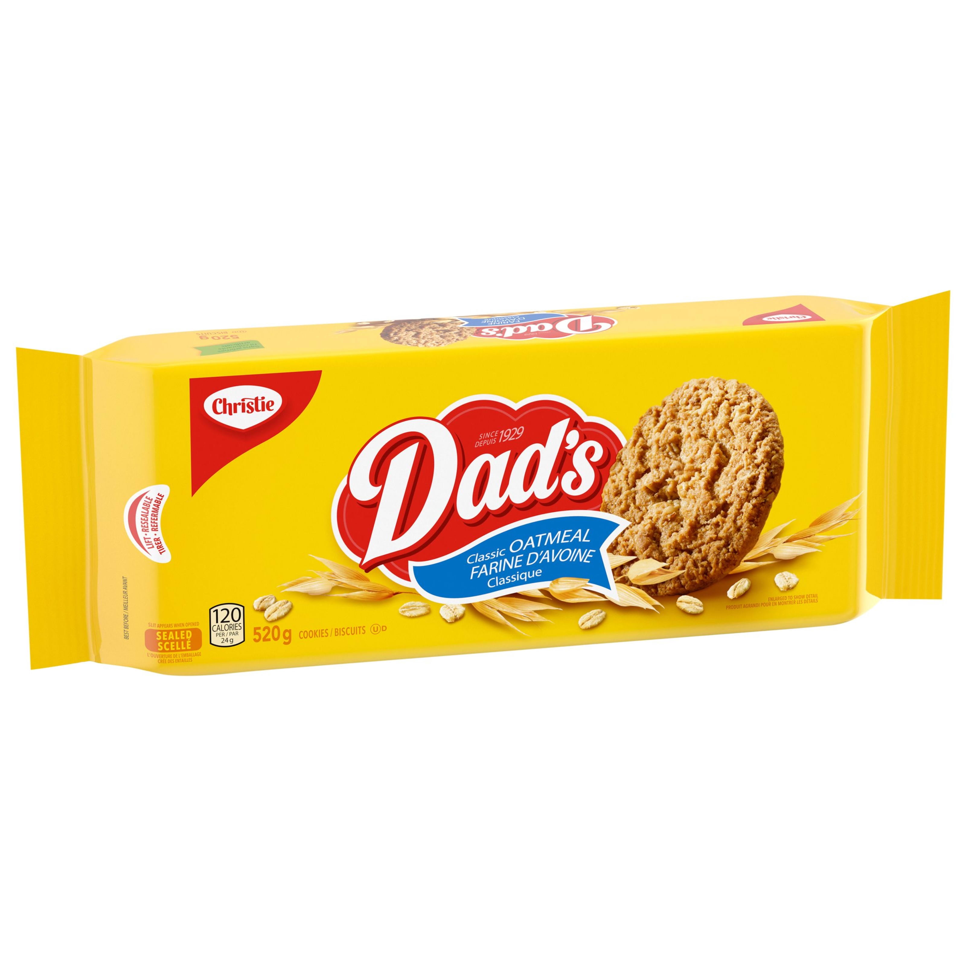 Dad's Oatmeal Original Cookies, 520 g