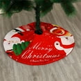 thumbnail image 4 of Xuniizn Christmas Tree Skirt Multicolor 100%Polyester Tree Skirts for Xmas Decor, Party Festive Merry Christmas Decorations for Home, 4 of 9