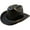 Black, variant on Outlaw Cowboy Hardhat w/ Ratchet Suspension Dark Green