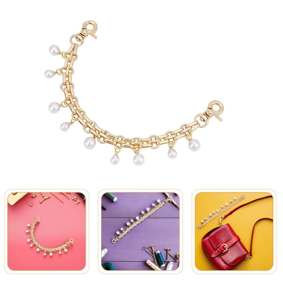 LOLIPPYY Metal Bag Charm with Purse Strap for Handbags, Crossbody & Shoulder Bags Accessory