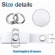 thumbnail image 2 of 10m Curtain Tape For Perforated Curtains Decoration White, 2 of 5