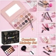 thumbnail image 2 of Set de maquillaje KAVCENT para mujer con paleta de sombras de ojos y pinceles, 2 of 7