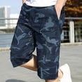 thumbnail image 3 of cllios Mens Cargo Shorts Plus Size Multi Pockets Shorts Work Military Shorts Summer Camping Cargo Shorts, 3 of 6