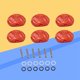 thumbnail image 1 of OHOIOLLA 6Ud Para Guitarra Acústica Con Botones Acrílicos Y Casquillos Para Montaje Sencillo, 1 of 8