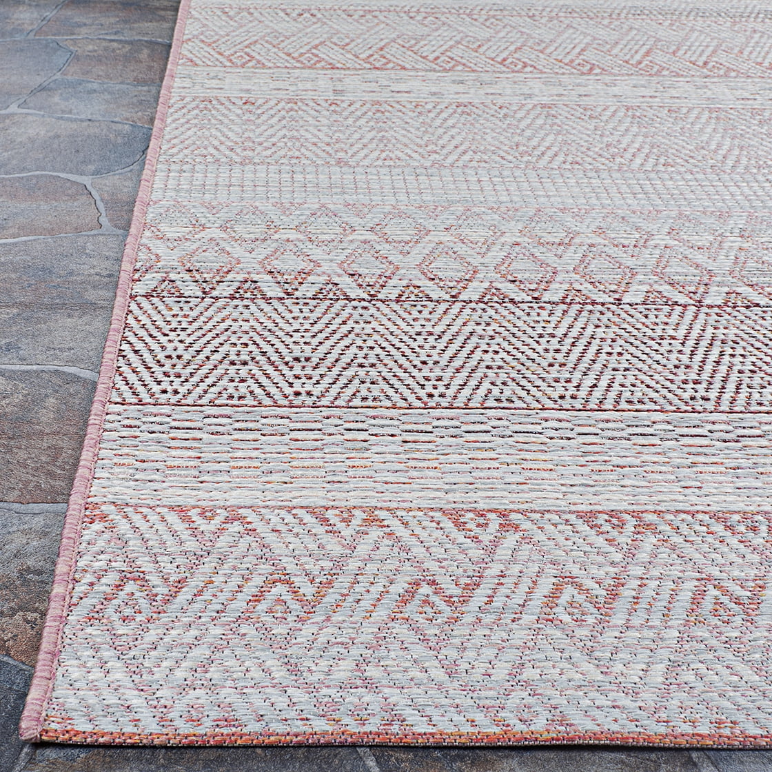 Couristan Cape Gables Indoor/Outdoor Area Rug, 7'10" x 10'9", Hibiscus