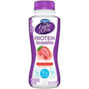 Dannon Light & Fit Strawberry Protein Smoothie Nonfat Yogurt Drink, 9.5 Fl. Oz.