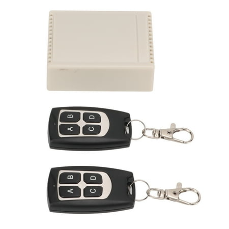 

Garage Door Remote Relay Switch Learning Type Stable Garage Door Remote Opener 433.92MHZ Wireless For Cars Trucks RVs For LED Lighting Lamp Bulbs