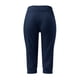 thumbnail image 3 of Gibobby pantalones de vestir mujer cintura alta Pantalones de cintura con cinturón elástico con bolsillos estampados sólidos informales para mujer Pantalones de longitud media (Azul marino, L), 3 of 4